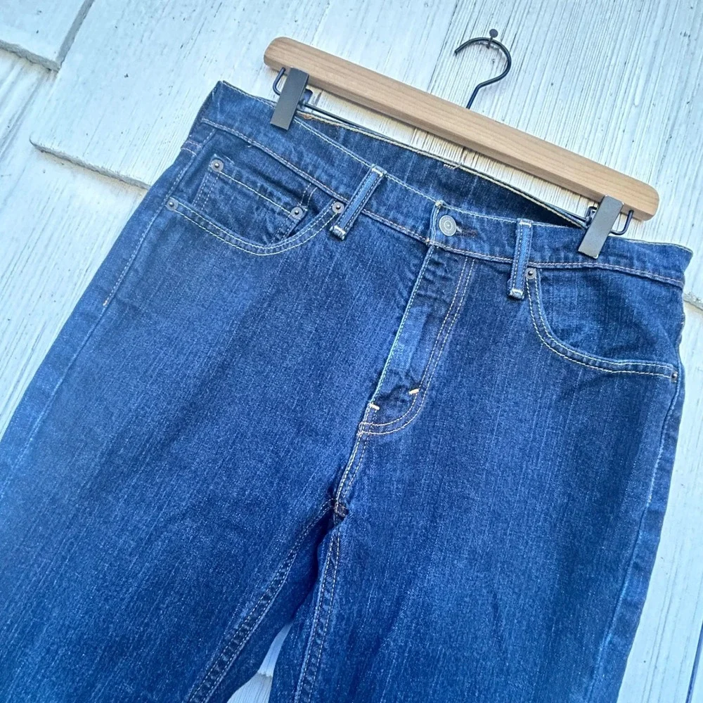 Levi's 541 Jeans Mens W32 L32 Dark Wash Denim Comfort Fit‎ Straight Leg